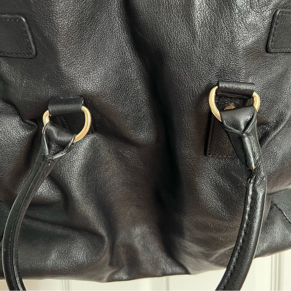 Michael Kors | Hamilton Large North South Purse Black Leather